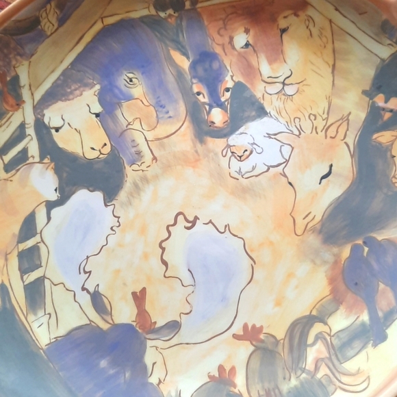 Pfaltzgraff 16" PEACE ON EARTH platter - Picture 2 of 4